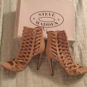 Steve Madden, size 10, caged heels